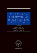 Cover: Yearbook on International Investment Law & Policy 2017 - OUP eBook