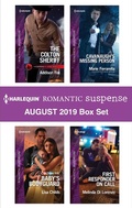 Cover: Harlequin Romantic Suspense August 2019 Box Set - Harlequin Romantic Suspense