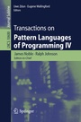 Cover: Transactions on Pattern Languages of Programming IV - Springer