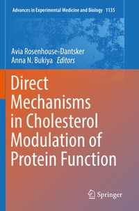 Abbildung von: Direct Mechanisms in Cholesterol Modulation of Protein Function - Springer
