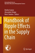 Cover: Handbook of Ripple Effects in the Supply Chain - Springer