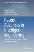 Cover: Recent Advances in Intelligent Engineering - Springer