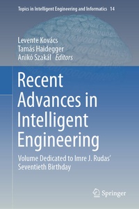 Enlarge image Cover: Recent Advances in Intelligent Engineering - Springer