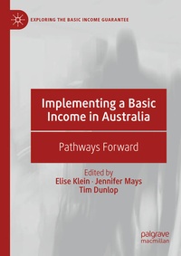Enlarge image Cover: Implementing a Basic Income in Australia - Palgrave Macmillan