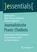 Cover: Journalistische Praxis: Chatbots - Springer VS