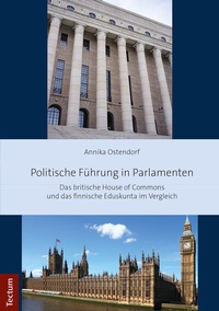 Abbildung von: Politische Führung in Parlamenten - Tectum Wissenschaftsverlag