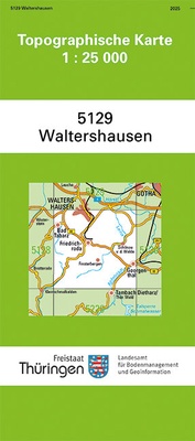 Abbildung von: Waltershausen - Thüringer Landesamt für Bodenmanagement und Geoinformation