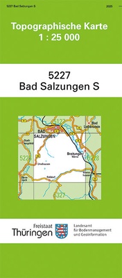 Abbildung von: Bad Salzungen Süd - Thüringer Landesamt für Bodenmanagement und Geoinformation