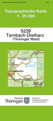 Abbildung von: Tambach-Dietharz - Thüringer Landesamt für Bodenmanagement und Geoinformation