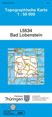 Abbildung von: Bad Lobenstein - Thüringer Landesamt für Bodenmanagement und Geoinformation