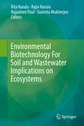 Cover: Environmental Biotechnology For Soil and Wastewater Implications on Ecosystems - Springer