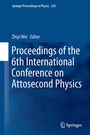 Cover: Proceedings of the 6th International Conference on Attosecond Physics - Springer