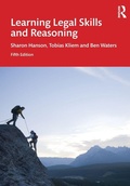Cover: Learning Legal Skills and Reasoning - Routledge