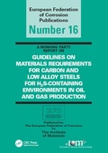 Cover: Guidelines on Materials Requirements for Carbon and Low Alloy Steels - CRC Press