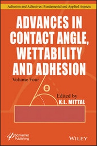 Abbildung von: Advances in Contact Angle, Wettability and Adhesion, Volume 4 - Wiley