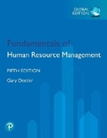 Cover: Fundamentals of Human Resource Management, Global Edition - Pearson Education Limited