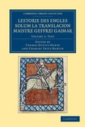 Cover: Lestorie des Engles solum la translacion Maistre Geoffrei Gaimar - Cambridge University Press