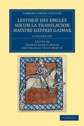 Cover: Lestorie des Engles solum la translacion Maistre Geoffrei Gaimar 2 Volume Set - Cambridge University Press