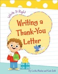 Cover: Writing a Thank-You Letter - Cherry Lake Publishing