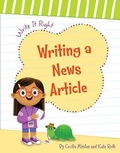 Cover: Writing a News Article - Cherry Lake Publishing