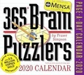 Cover: Mensa 365 Brain Puzzlers Page-A-Day Calendar 2020 - WORKMAN PUBLISHING