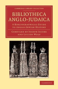 Enlarge image Cover: Bibliotheca Anglo-Judaica - Cambridge University Press