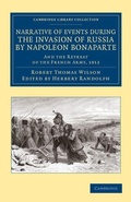Cover: Narrative of Events during the Invasion of Russia by Napoleon Bonaparte - Cambridge University Press