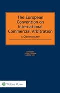 Cover: The European Convention on International Commercial Arbitration - Kluwer Law International
