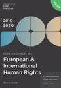 Cover: Core Documents on European and International Human Rights 2019-20 - Red Globe Press