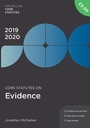 Cover: Core Statutes on Evidence 2019-20 - Red Globe Press