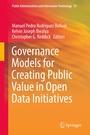 Cover: Governance Models for Creating Public Value in Open Data Initiatives - Springer