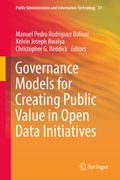 Cover: Governance Models for Creating Public Value in Open Data Initiatives - Springer