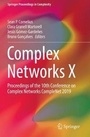 Cover: Complex Networks X - Springer