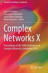Enlarge image Cover: Complex Networks X - Springer
