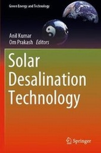 Enlarge image Cover: Solar Desalination Technology - Springer