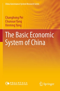 Enlarge image Cover: The Basic Economic System of China - Springer