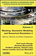 Cover: Meshing, Geometric Modeling and Numerical Simulation, Volume 2 - Wiley