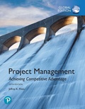 Cover: Project Management: Achieving Competitive Advantage, Global Edition - Pearson Education Limited