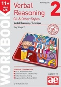 Cover: 11+ Verbal Reasoning Year 4/5 GL & Other Styles Workbook 2 - Accelerated Education Publications Ltd