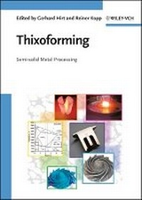 Enlarge image Cover: Thixoforming Semi-solid Metal Processing - Wiley-VCH