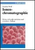 Cover: Ionenchromatographie - Wiley-VCH