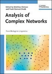 Enlarge image Cover: Analysis of Complex Networks - Wiley-VCH