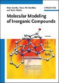 Enlarge image Cover: Molecular Modeling of Inorganic Compounds 3e - Wiley-VCH