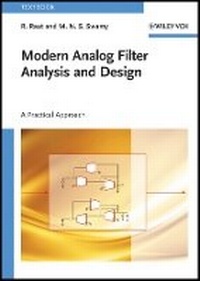 Enlarge image Cover: Modern Analog Filter Analysis and Design - A Practical Approach - Wiley-VCH