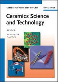 Enlarge image Cover: Ceramics Science and Technology V2 - Materials and Properties - Wiley-VCH