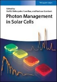 Enlarge image Cover: Photon Management in Solar Cells - Wiley-VCH