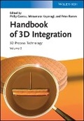 Cover: Handbook of 3D Integration Volume 3 - 3D Process Technology - Wiley-VCH