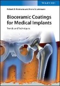 Cover: Bioceramic Coatings for Medical Implants - Trends and Techniques - Wiley-VCH