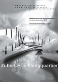 Cover: #&uuml;berORTE Klangquartier - Books on Demand