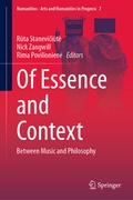 Cover: Of Essence and Context - Springer
